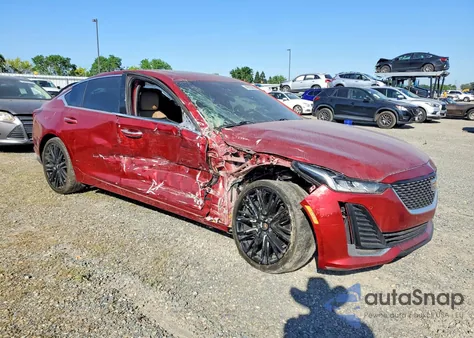 2023 Cadillac Ct5 Premium Luxury из США, поврежденный, VIN 1G6DN5RW1P0121379